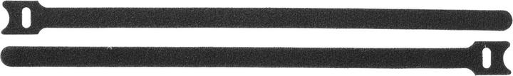 ProXtend Hook and Loop 30cm x 12mm Black 50pcs (Klettkabelbinder, 300 mm, 50 Stk.)
