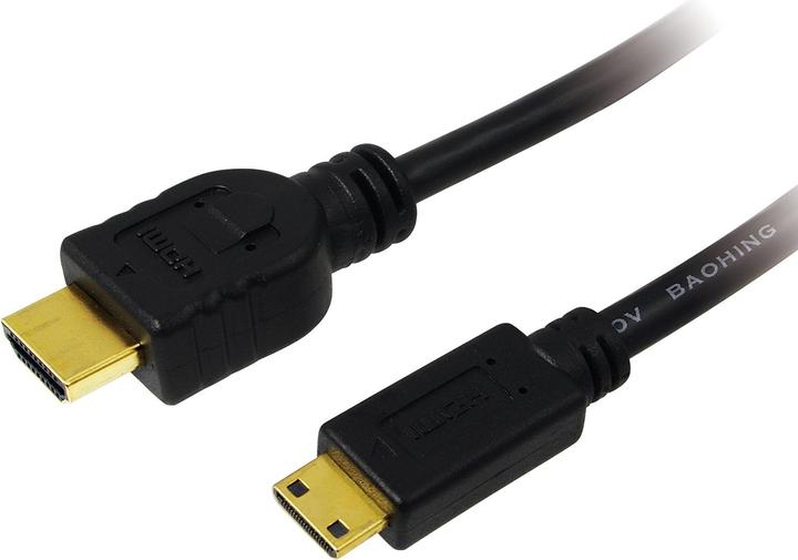 Produktbild LogiLink HDMI (Typ A) — mini HDMI (Typ C) (1.50 m, HDMI, 2.0)