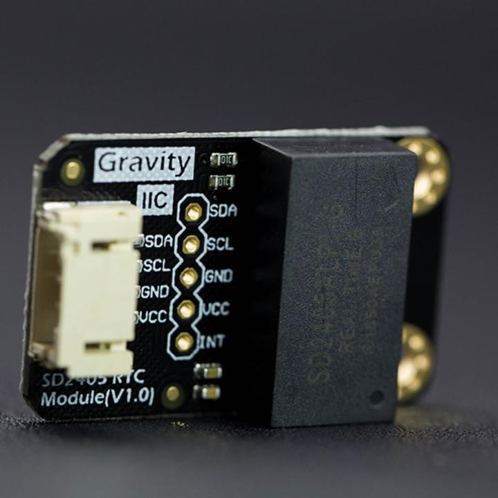Actual product image DFRobot Gravity I2C SD2405 RTC module