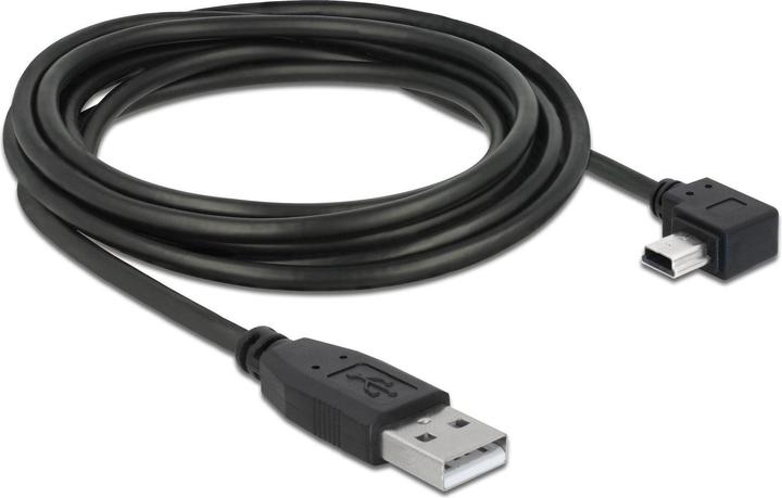 Immagine prodotto Delock USB-A - USB mini-B angolata (3 m, USB 2.0)