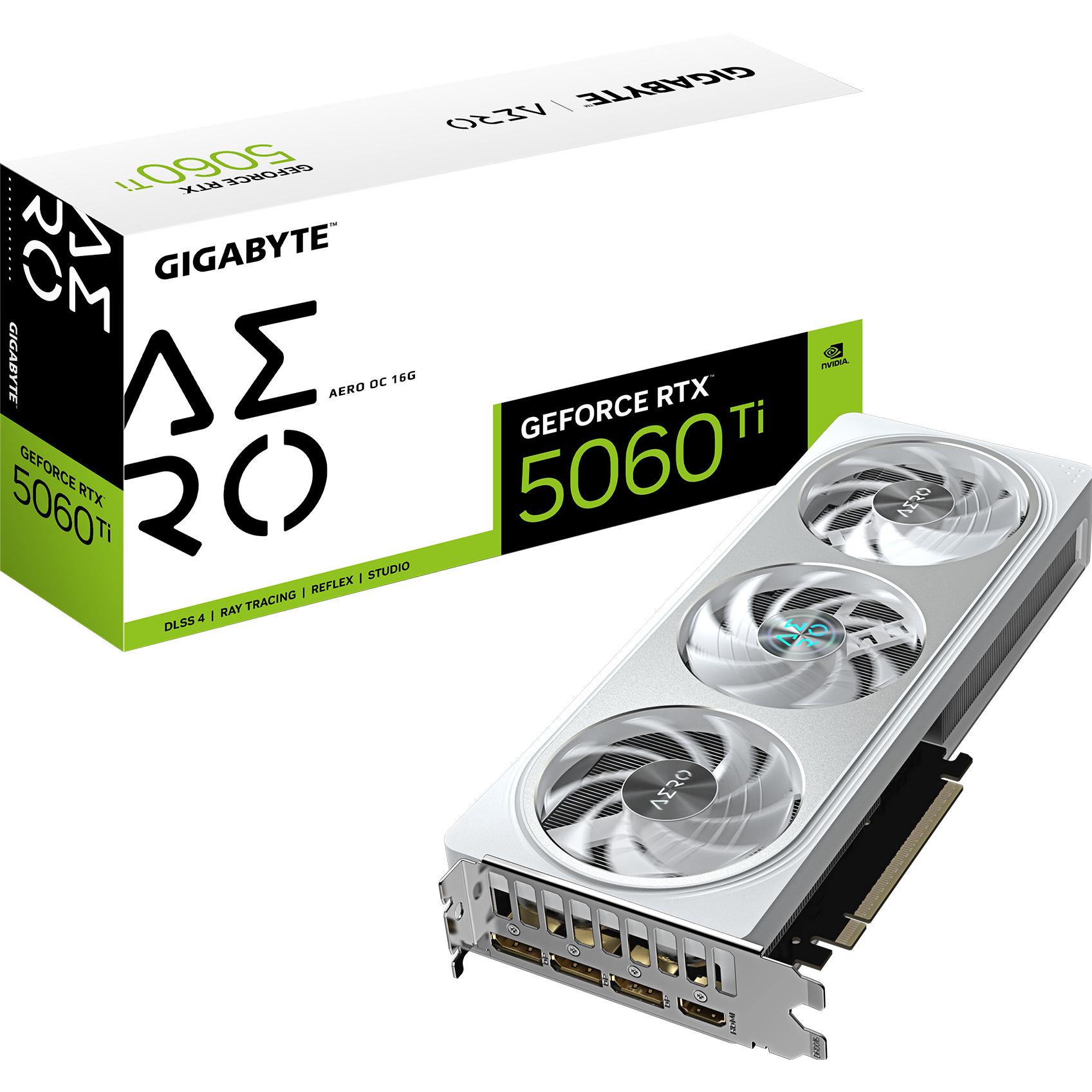 Gigabyte GeForce RTX 5060 Ti AERO OC (16 GB), Grafikkarte
