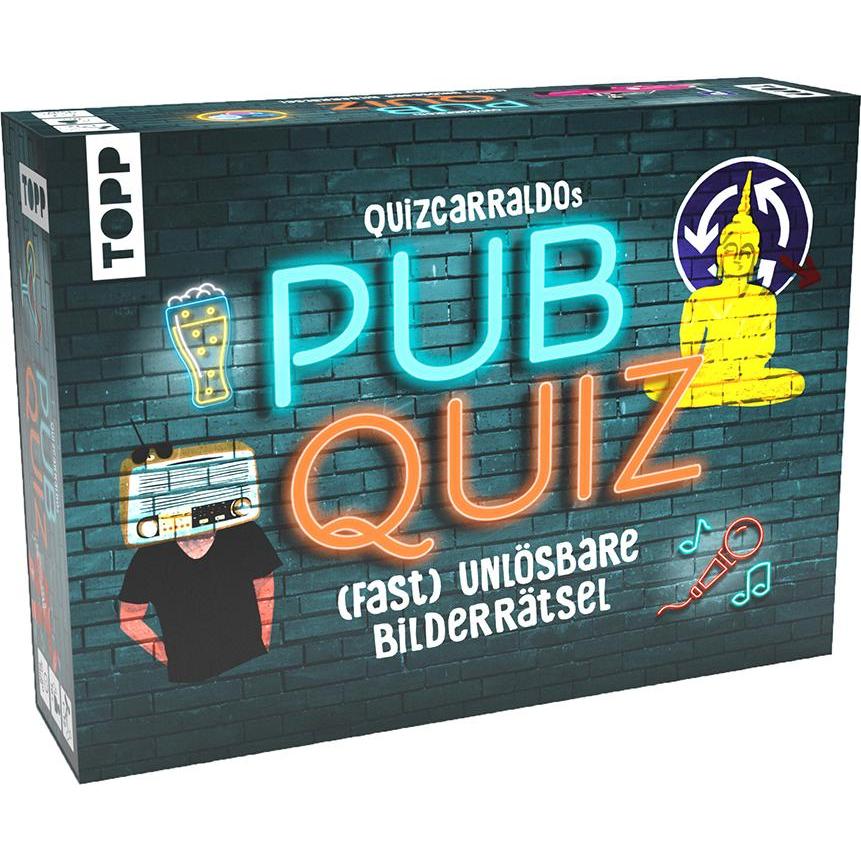 Frech Quizcarraldo’s Pub Quiz. (Fast) unlösbare Bilderrätsel (Deutsch)