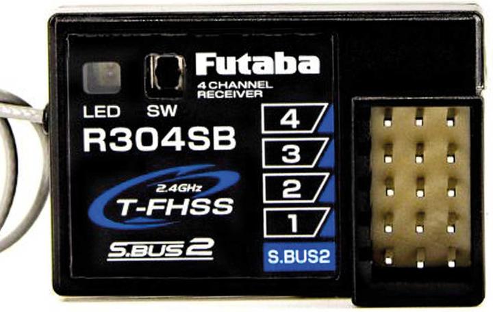 Actual product image Futaba T4PM Plus T-FHSS & R304SB