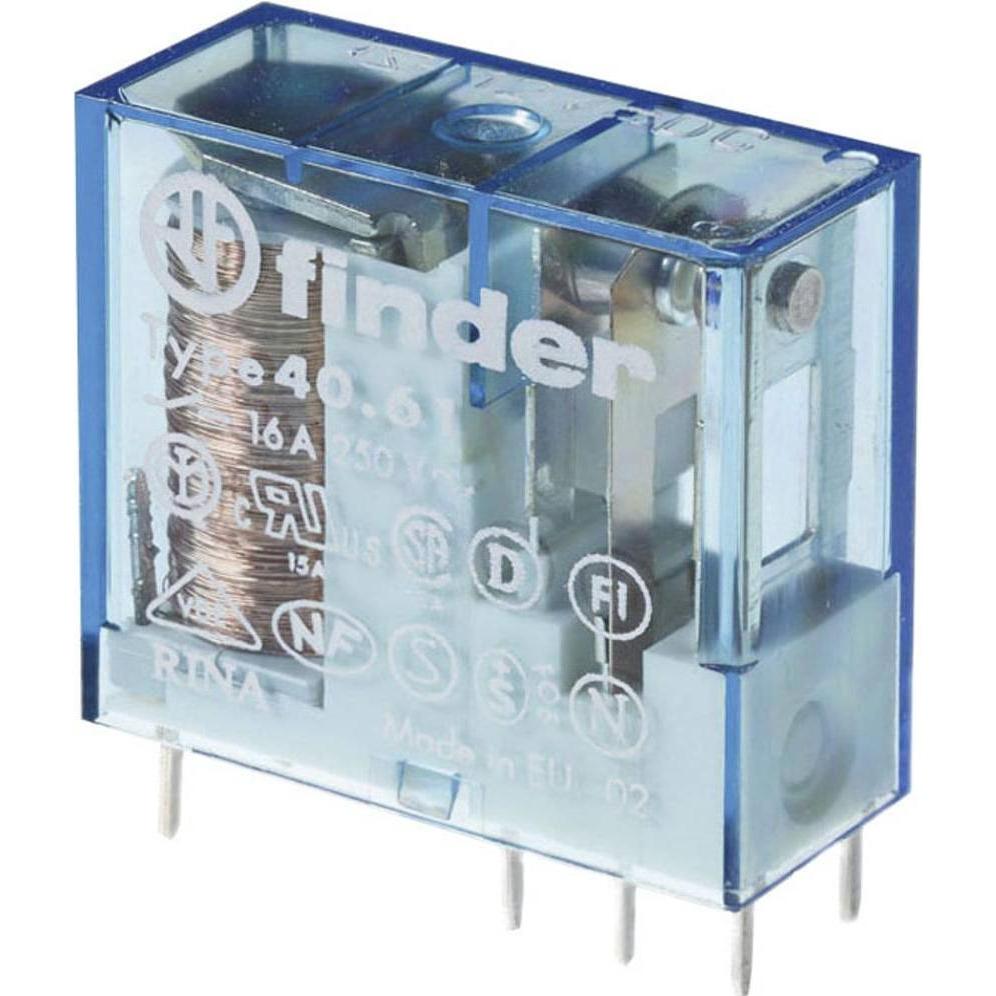 Finder 40.61.7.060.0001 Printrelais 60 V/DC 16 A 1 Wechsler 50 St., Relais