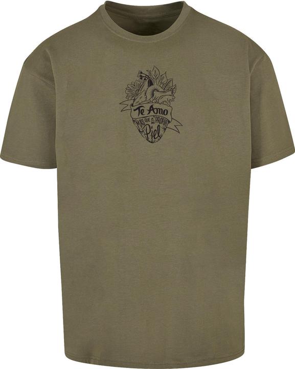 Produktbild Merchcode Frida Kahlo - Te amo outline Heavy Oversize Tee - 116711 (M)