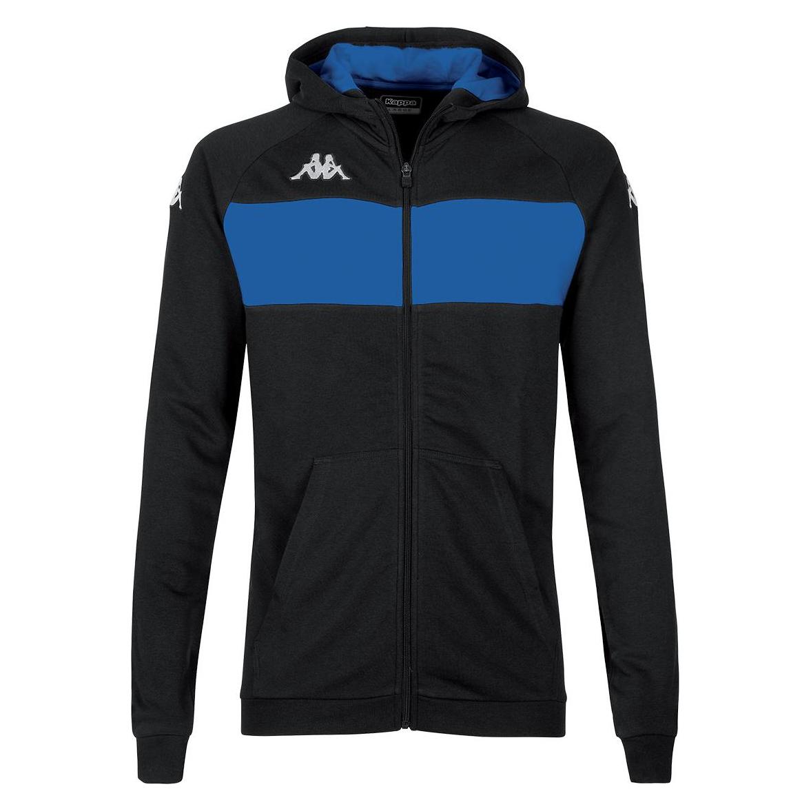 Kappa, Herren, Pullover, Dacciozi, Blau, Schwarz, (L)