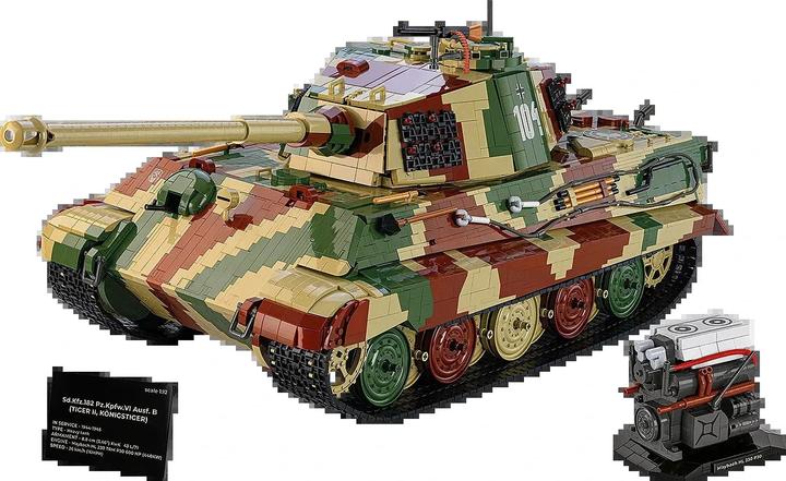 Cobi 11000 PCS TIGER II Königstiger 1:12 COBI-2808
