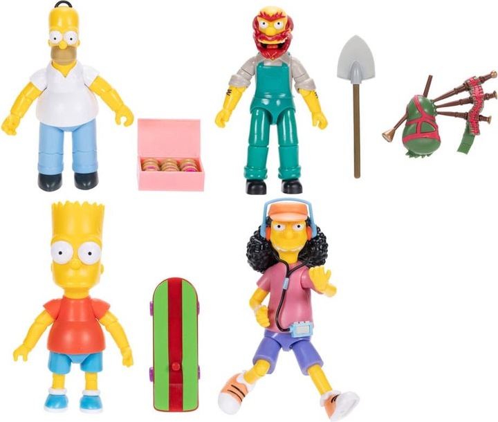 Immagine prodotto Jakks Pacific Minifigure dei Simpson Wave 1 13 cm assortimento (6)