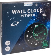 Produktbild Ootb Wanduhr, Space, leuchtet im Dunkeln