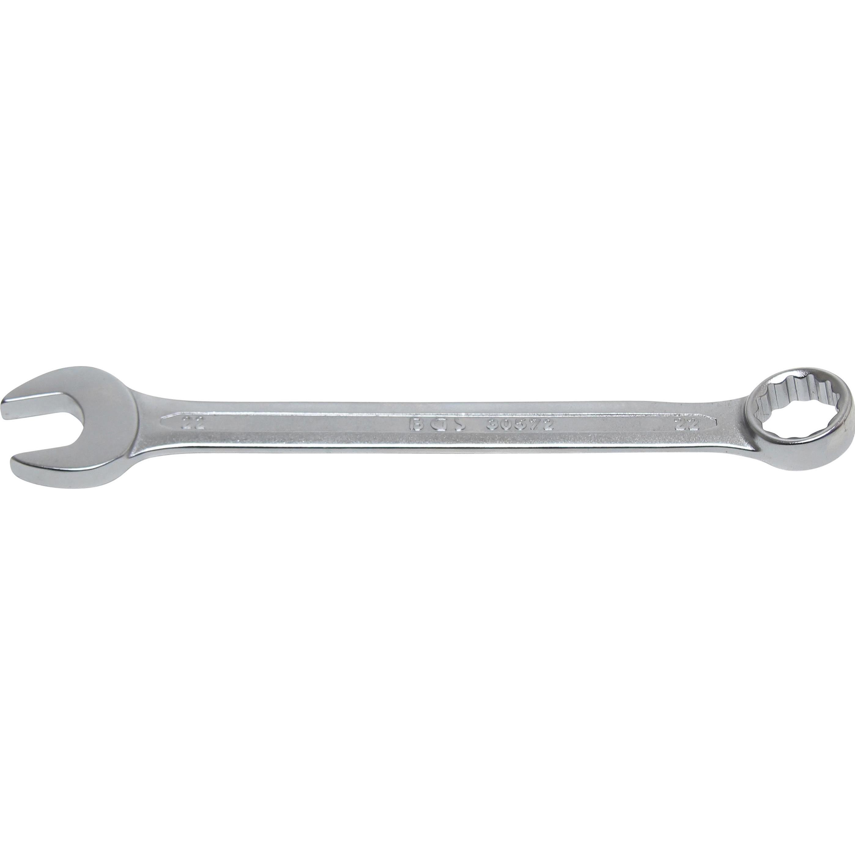 BGS, Schraubenschlüssel, Maul-Ringschlüssel SW 22 mm (22 mm)