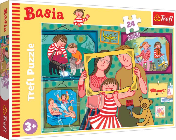 Productafbeelding Trefl De puzzel bestaat uit 24 MAXI stukjes en is ontworpen met de jongste puzzelfans in gedachten. We (24 onderdelen)