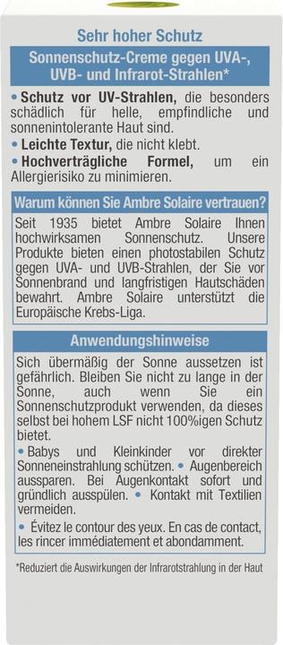 Productafbeelding Garnier Ambre Solaire Sensitive expert+ Anti-Dryness Super UV (Zonnecrème, SPF 50+, 50 ml, 70 g)