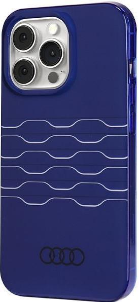 Produktbild Audi IML MagSafe Case iPhone 13 Pro / 13 6.1" niebieski/navy blue hardcase AU-IMLMIP13P-A6/D3-BE (Apple iPhone 13 Pro)