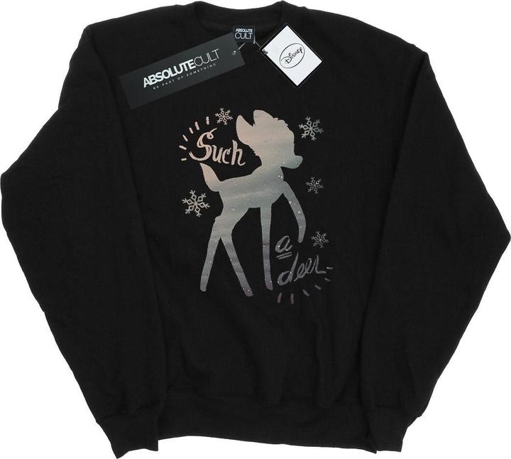 Actual product image Disney Mens Bambi Winter Deer Sweatshirt (S)