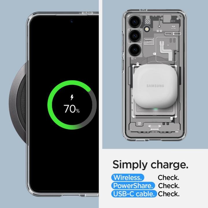 Produktbild Spigen Hybrid S921 zero one white ACS07351 (Samsung Galaxy S24)