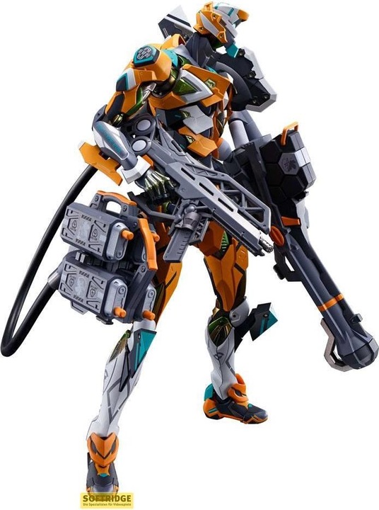 Actual product image Bandai Neon Genesis Evangelion figurine Diecast Metal Build EVA-00/00' Prototype 22 cm