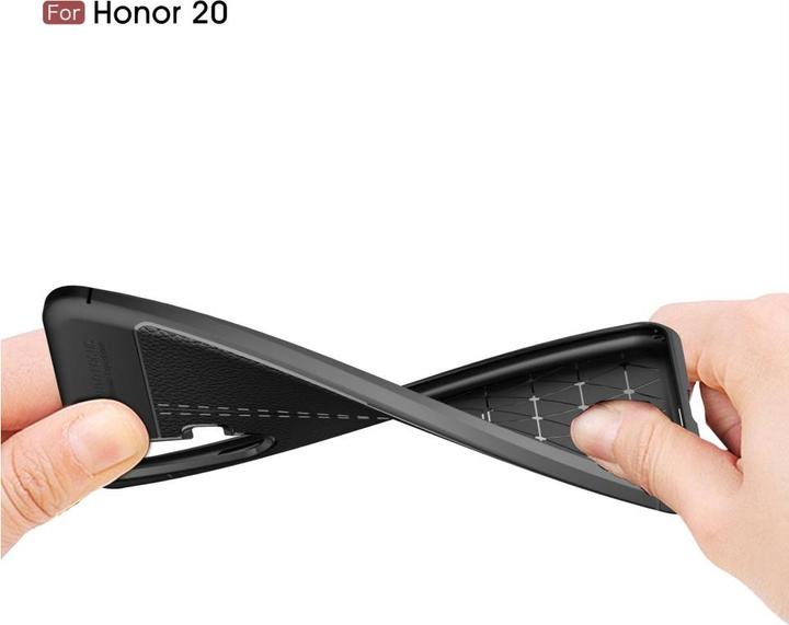 Image du produit Screenguard Housse Honor 20 Leather Design TPU Cover (Taxe 20)