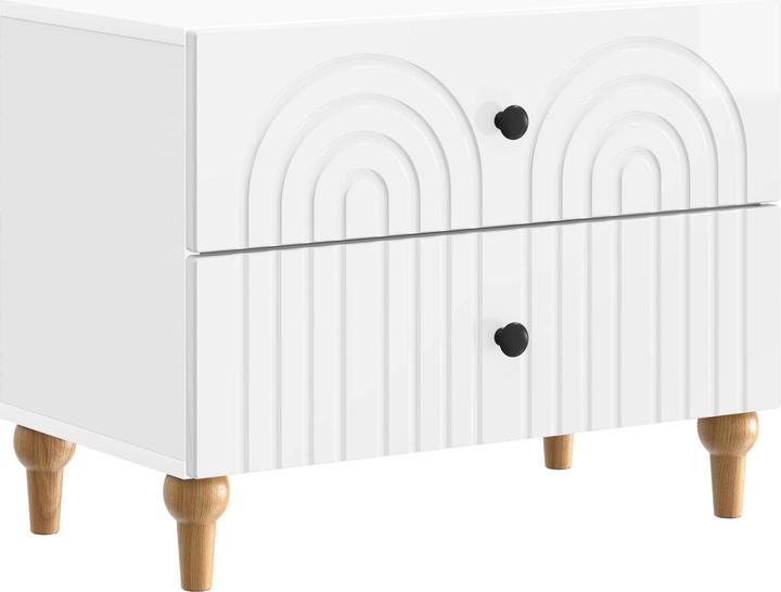 Produktbild vidaXL Moderner Schlafzimmer Schrank (34.50 x 34.50 x 48 cm)