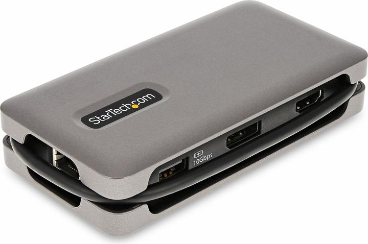 Produktbild StarTech com DKT31CDHPD3, Cablato, USB 3.2 Gen 2 (3.1 Gen 2) Type-C, 100 W, 2.0b, 10,100,1000 Mbit/s (USB-C)