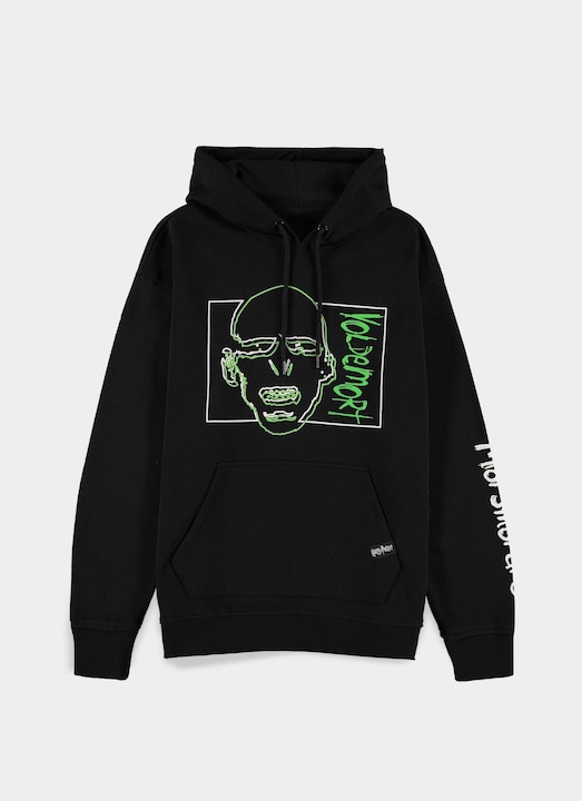 Actual product image Harry Potter: Wizards Unite Voldemort Men's Line Art Hoodie (M)
