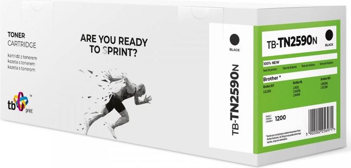 Actual product image Toner for Brother TN2590 TB-TN2590N BK 100 new (FC)