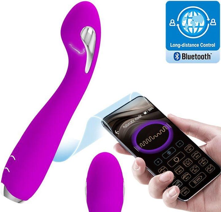 Produktbild Pretty Love Hector Elektroschock-Vibrator Kostenlose App Violett
