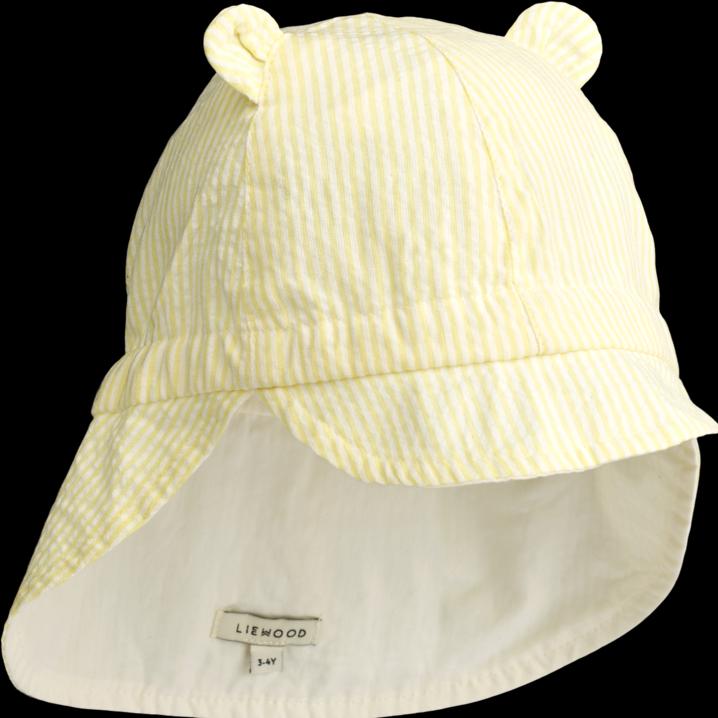 Produktbild Liewood Gorm Umkehrbarer Sonnenhut Stripe Lemonade