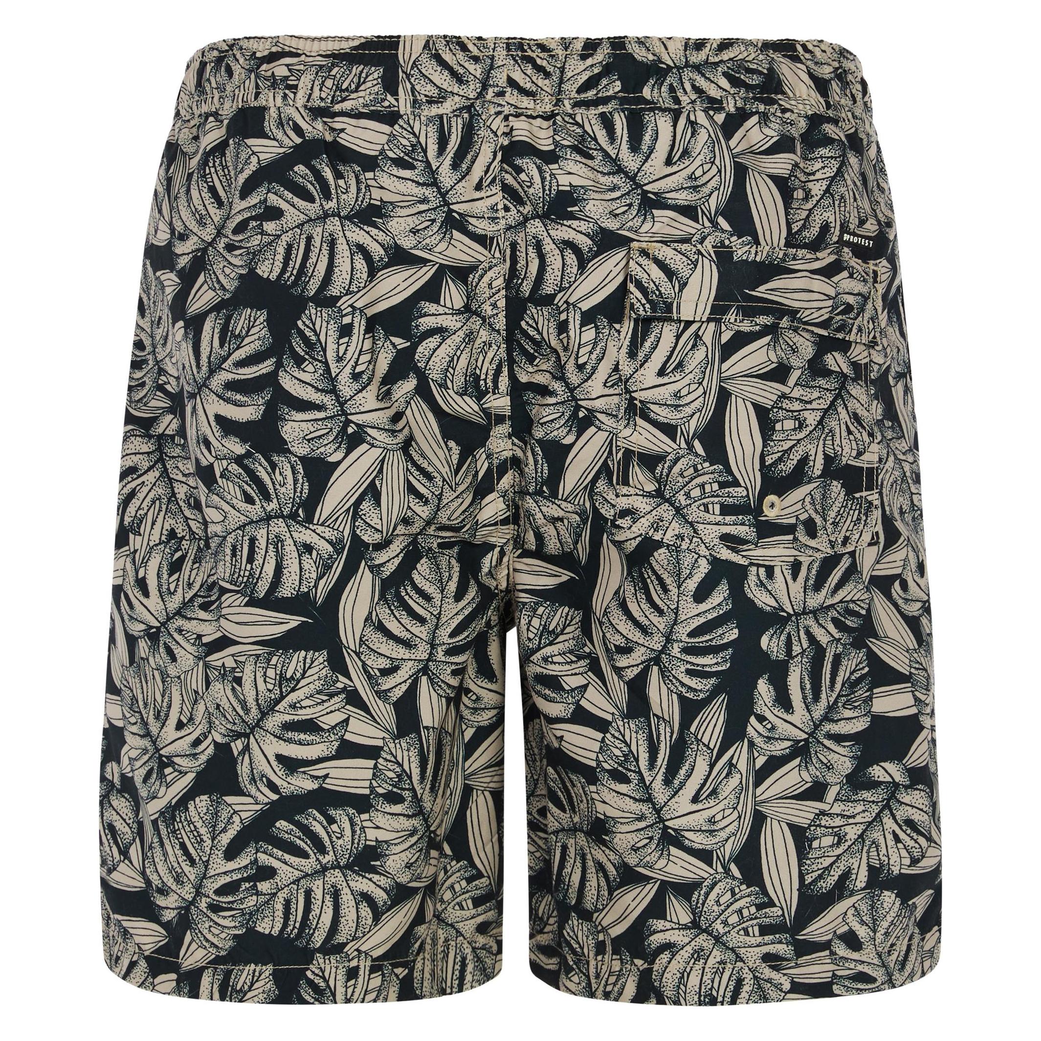 Protest, Herren, Shorts, Herren PRTPedro Strandshorts Schwarz, Schwarz, (Xxl)