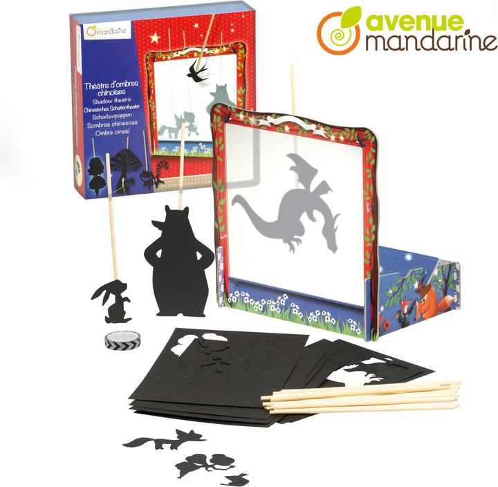 Actual product image My Mandarine Craft set shadow theater