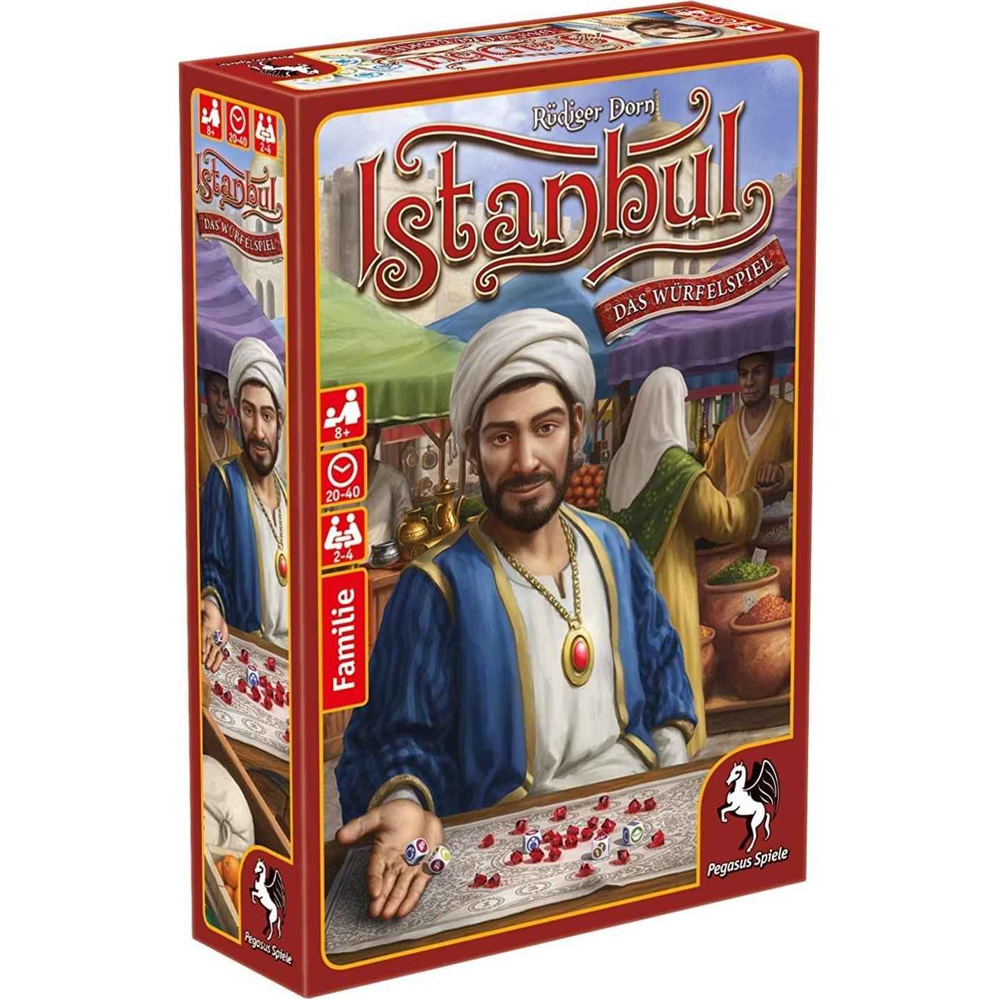 Pegasus Istanbul il gioco di dadi, d da 8 anni, 2-4 giocatori, gioco di famiglia (Tedesco)