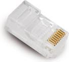 Actual product image S-Conn 8/8 RJ45 cable connection (crystal clear)
