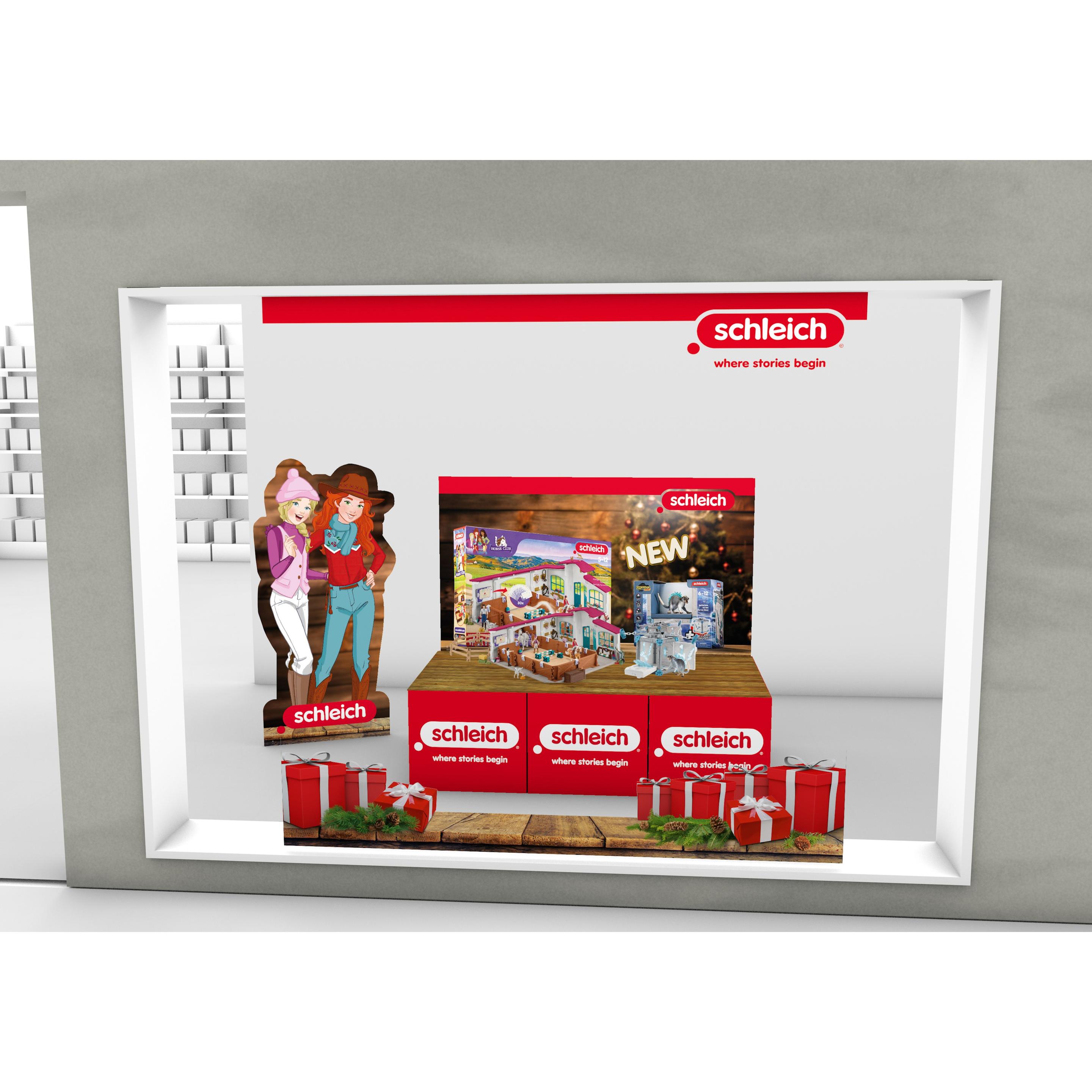 Schleich Schaufenster Weihnachten 2024