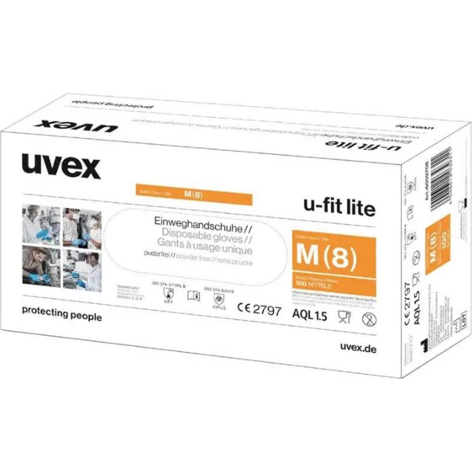Uvex Safety, Schutzhandschuhe, Schutzhandschuh uvex u-fit lite 60168 Grösse S (S)