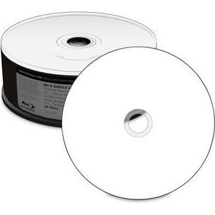 Thumbnail - MediaRange BD-R 6x voll bedruckbar Cakebox (25 x), Optischer Datenträger