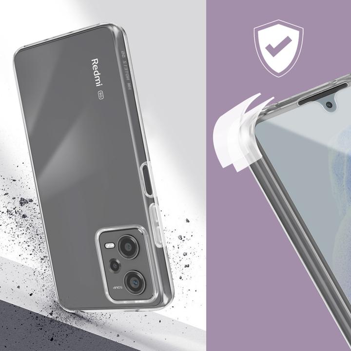 Image du produit Avizar Housse de protection avant/arrière, Full Cover Series (Xiaomi Redmi Note 12 Pro 5G)