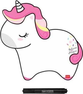Immagine prodotto Legami Unicorno con lavagna bianca (28,5 x 35 cm)