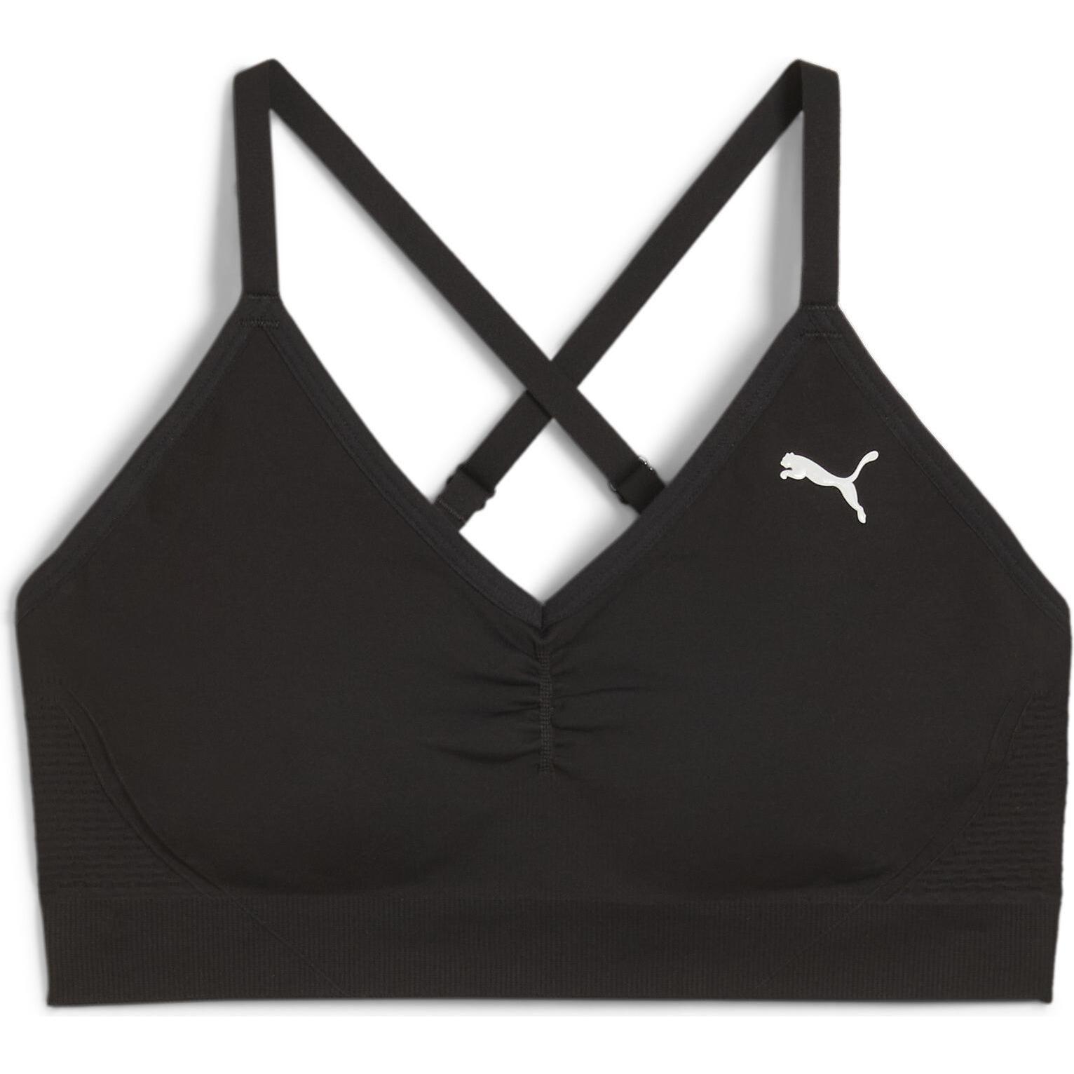 Puma, Sport-BH, Move Shapeluxe Seamless Bra (L), Schwarz, L