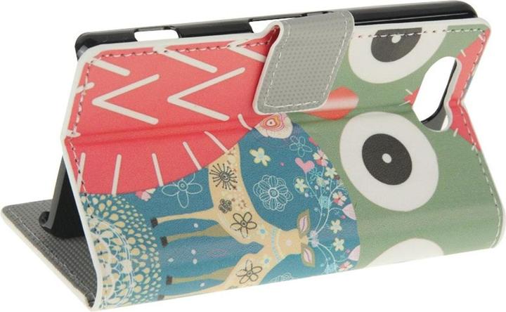 Produktbild König Design Handyhülle Tasche für Handy Sony Xperia Z3 Compact Eule mit Reh (Sony Xperia Z3 Compact)