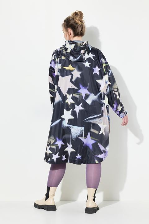 Produktbild Laurasøn Funktions-Regencape, Unisex, Print, Kapuze (One Size)