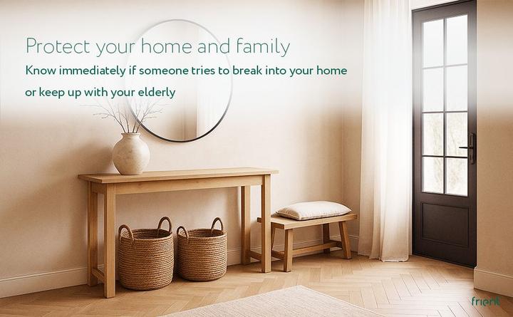 Actual product image Frient Vibration Sensor (Zigbee)