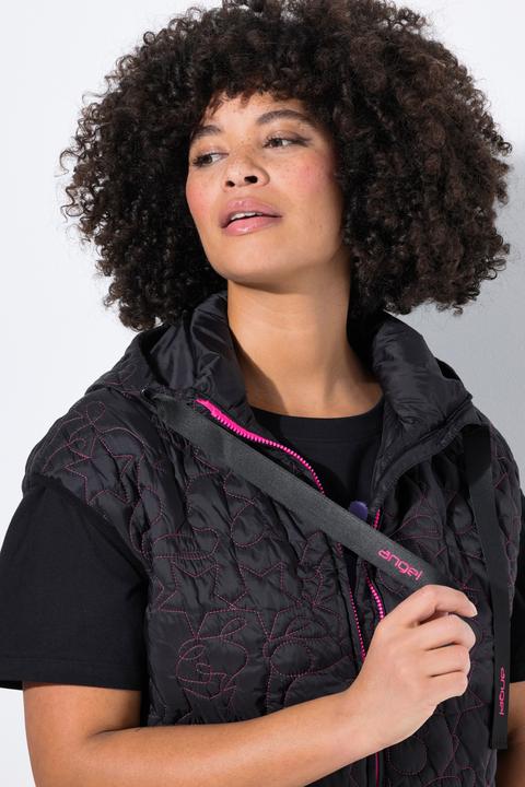Actual product image Angel of Style Long-Steppweste, Sternenmuster (42)