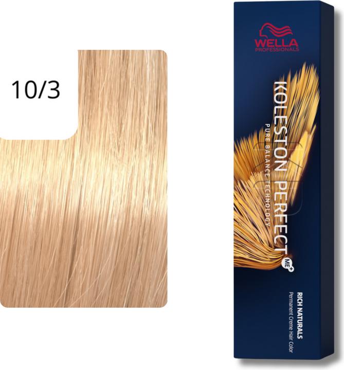 Immagine prodotto Wella KP Me+ 10/3 biondo chiaro oro 60ml (10/3 biondo chiaro oro)
