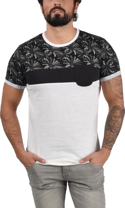 Immagine prodotto Solid Florian T-Shirt Con Disegno Maglietta A Manica Corta Da Uomo Con Girocollo In Cotone 100% (M)