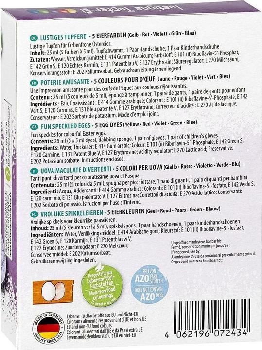 Immagine prodotto Heitmann Uovo colorato uovo divertente Dab Egg (25 ml)