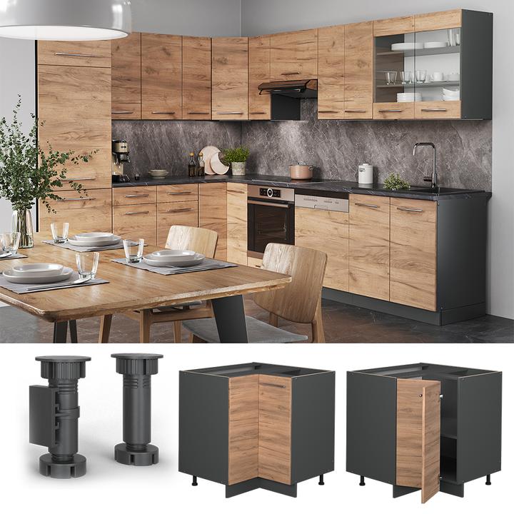 Produktbild Vicco Eckunterschrank Fame-Line (80.5 x 60 x 81.5 cm)