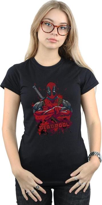 Immagine prodotto Deadpool Pose Splat Maglietta Donna (S)