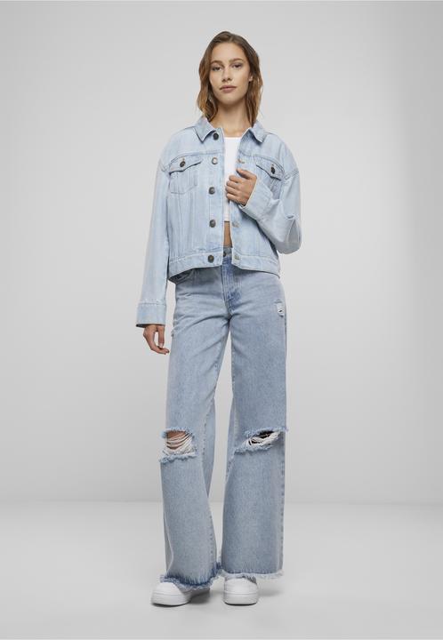 Produktbild Urban Classics Ladies 80‘s Oversized Denim Jacket - 166847 (S)