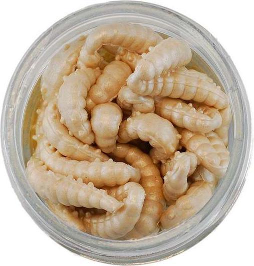 Produktbild Berkley Powerbait Power Honey Worms White (2.50 cm)