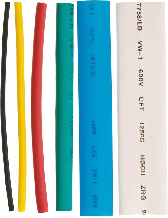 Image du produit BGS Assortiment de gaines thermo-rétractables | couleurs | 100 pièces (100 x)