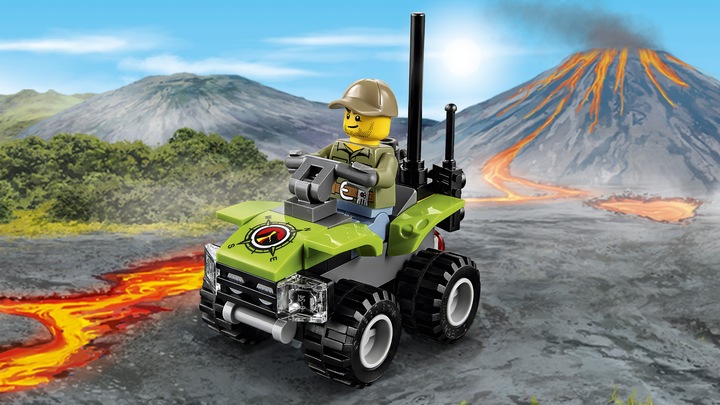 Produktbild LEGO City Vulkan Starter-Set (60120, LEGO City)